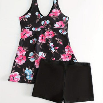 Damen Tankini mit floralen Akzenten Echo Archiv