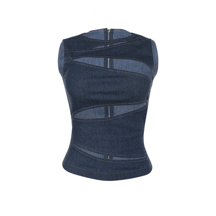 Damen Oberteil mit raffinierten Cut-Out-Design Echo Archiv