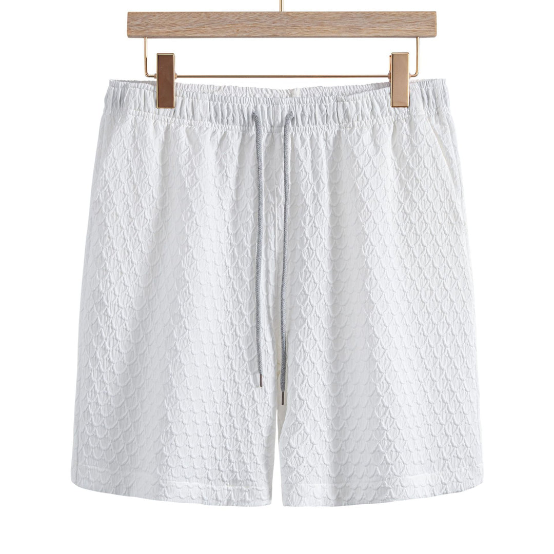 Herren Badeshorts mit innovativem Strukturdesign und elastischem Bund Echoarchiv