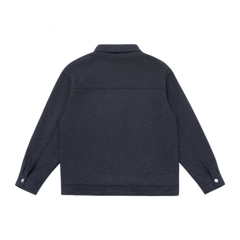 Herren Boxy-Hemdjacke mit Reißverschluss, Brustklappen und aufgesetzten Taschen Echo Archiv