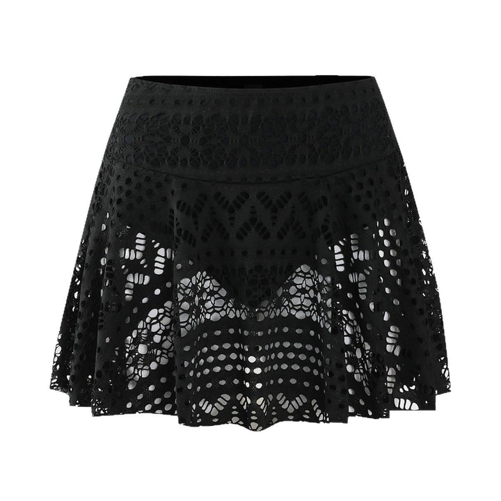 Damen Sportlicher Freizeitrock mit durchbrochenem Design Echo Archiv