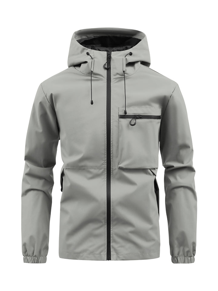 Herren wasserdichte Regenjacke mit atmungsaktivem Futter Echoarchiv