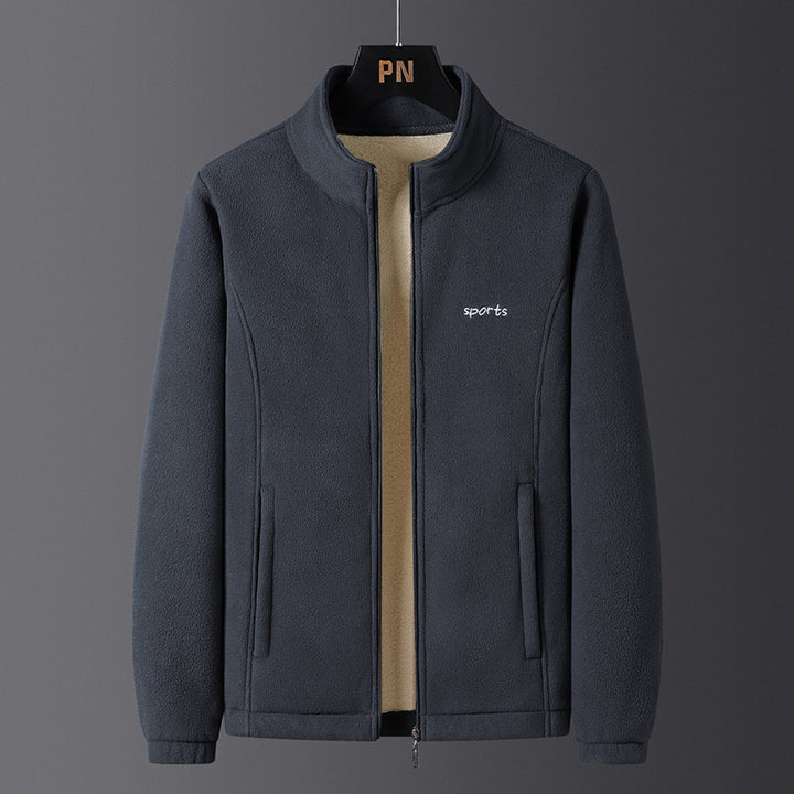 Herren Fleecejacke mit kuscheligem Innenfutter Echoarchiv