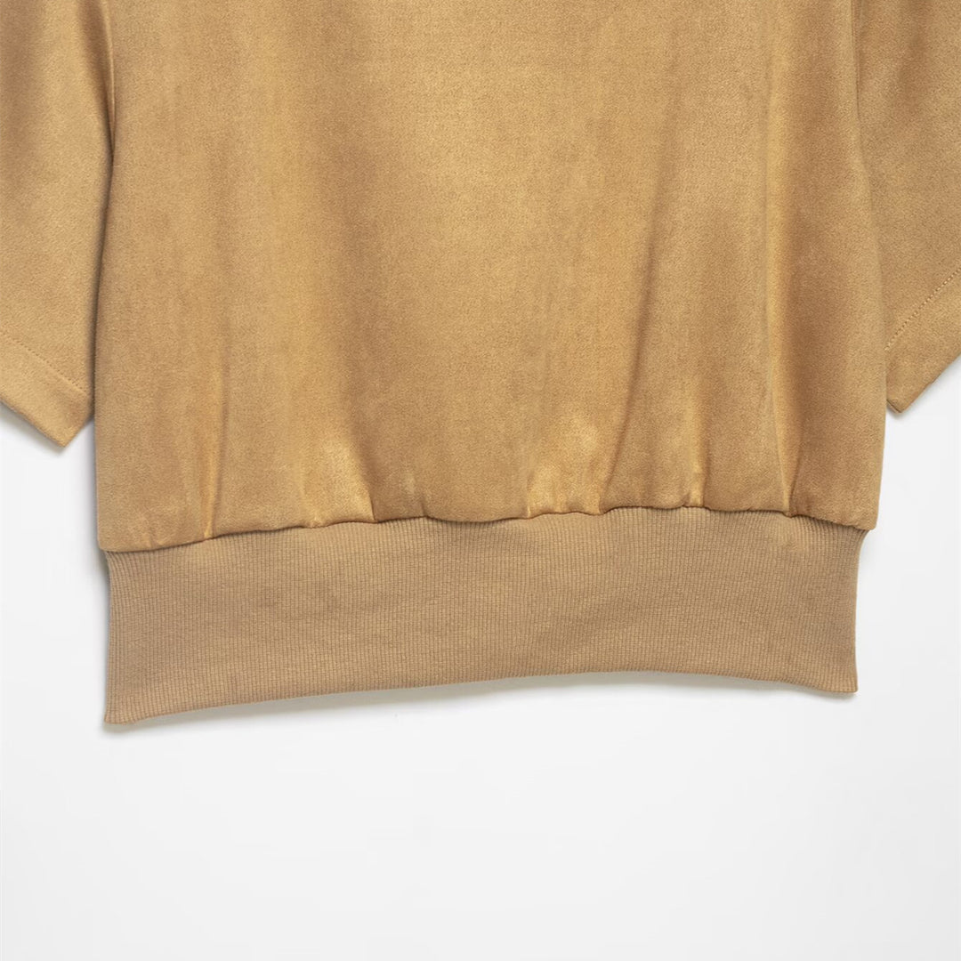 Damen Cropped T-Shirt mit elegantem Bund Echo Archiv