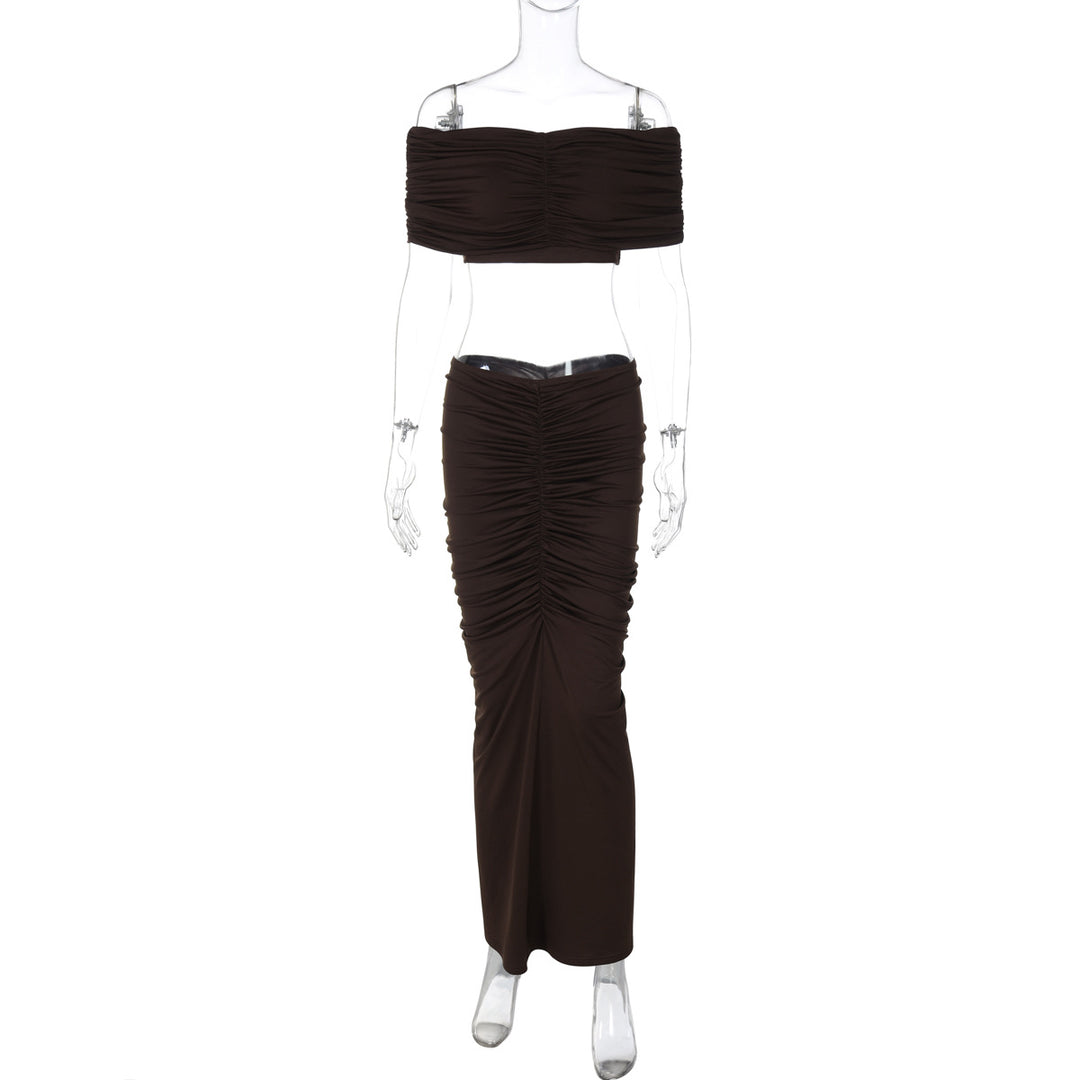 Damen Elegantes und figurbetontes Abendkleid Echo Archiv