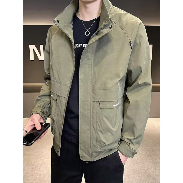 Herren Minimalistische Übergangsjacke – Taviero