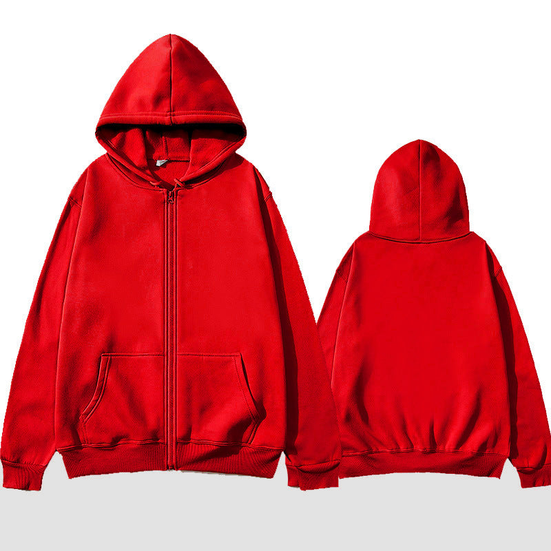 Unisex Zip-Hoodie mit robustem Metallreißverschluss, angerauter Fleece-Innenseite, geteilten Eingrifftaschen und verstärkten Nähten Echo Archiv