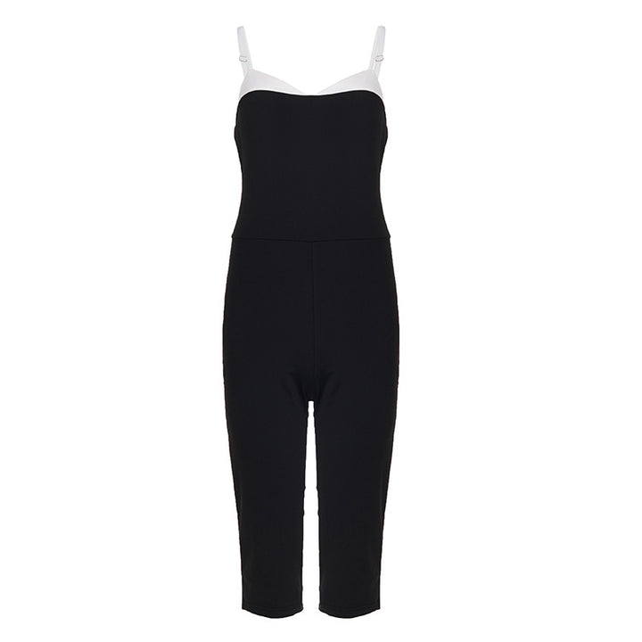 Damen eleganter Overall mit Büstenlage und verstellbaren Trägern Echo Archiv