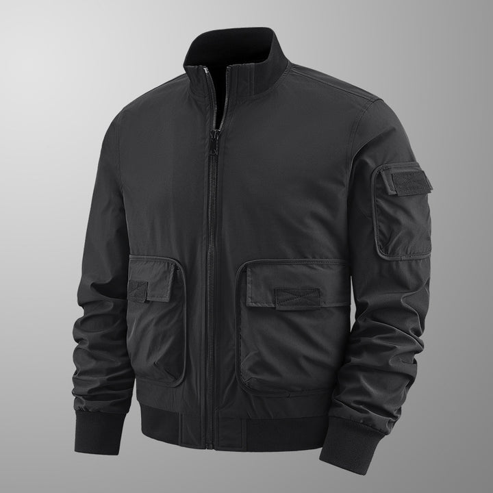 Herren leichte Übergangsjacke mit vielen Taschen Echo Archiv