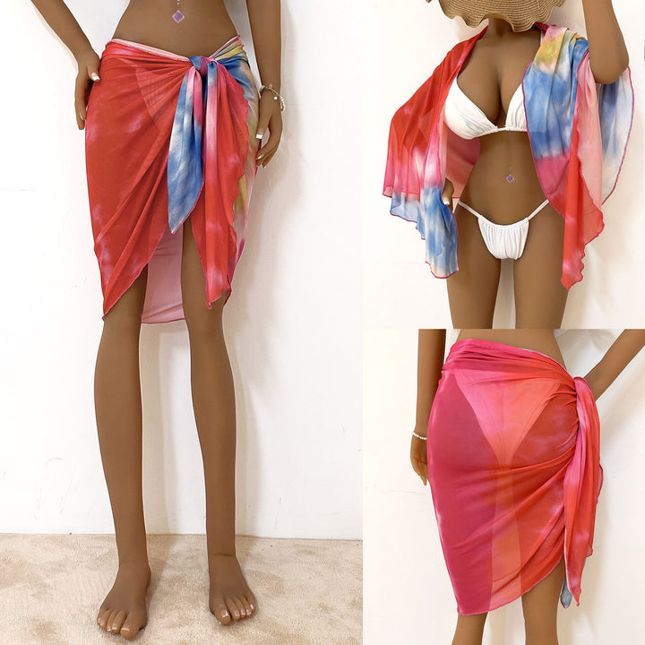 Damen luftiger Strandkimono aus leichtem Material Echo Archiv
