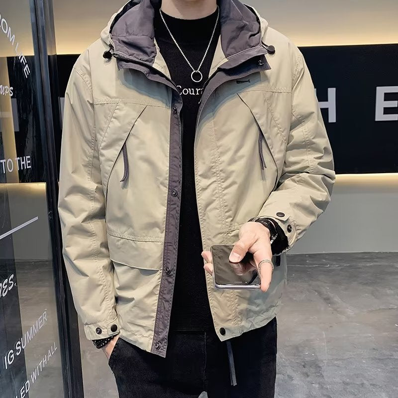 Herren Modische Outdoor-Jacke mit praktischen Taschen Echo Archiv