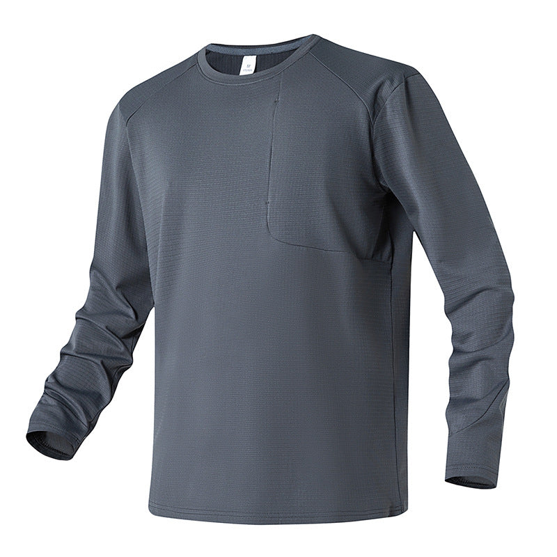 Herren Langarm Funktionsshirt mit atmungsaktivem Material und innovativem Design Echoarchiv