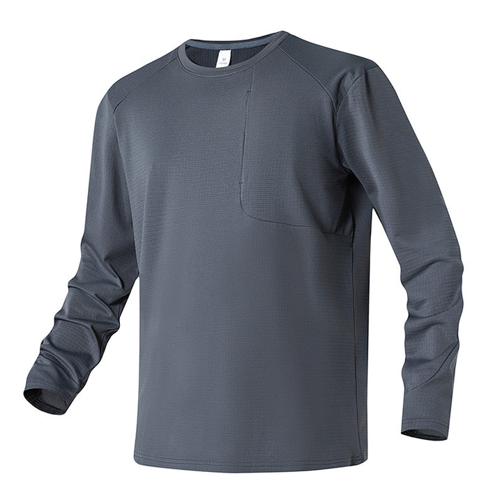 Herren Langarm Funktionsshirt mit atmungsaktivem Material und innovativem Design Echoarchiv