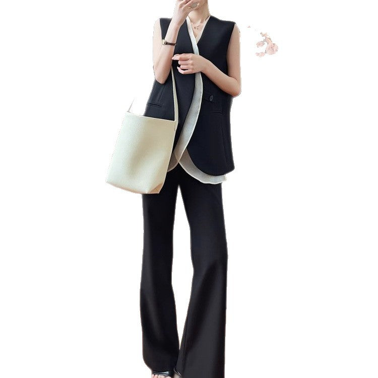 Damen Modische und elegante Weste Echoarchiv
