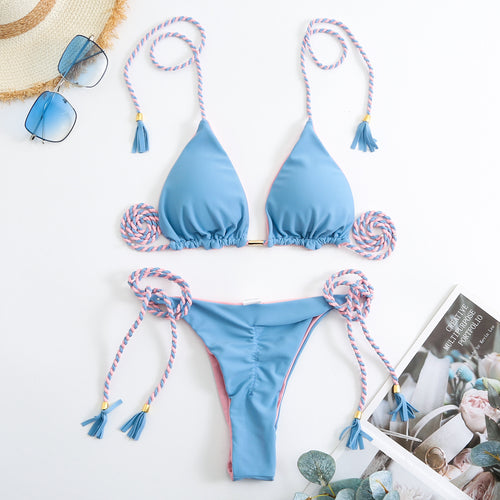 Damen Triangle-Bikini-Set Echo Archiv