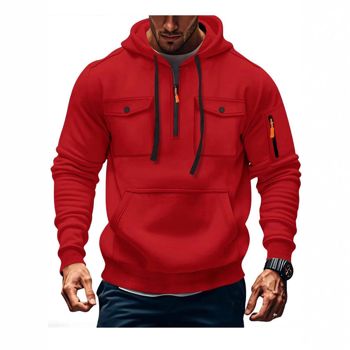 Herren Funktions Hoodie mit praktischen Taschen Echoarchiv