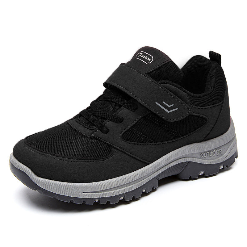 Herren nan robuste Outdoor-Sneaker mit Klettverschluss, atmungsaktivem Strickoberteil und profilierter rutschfester Sohle Echo Archiv