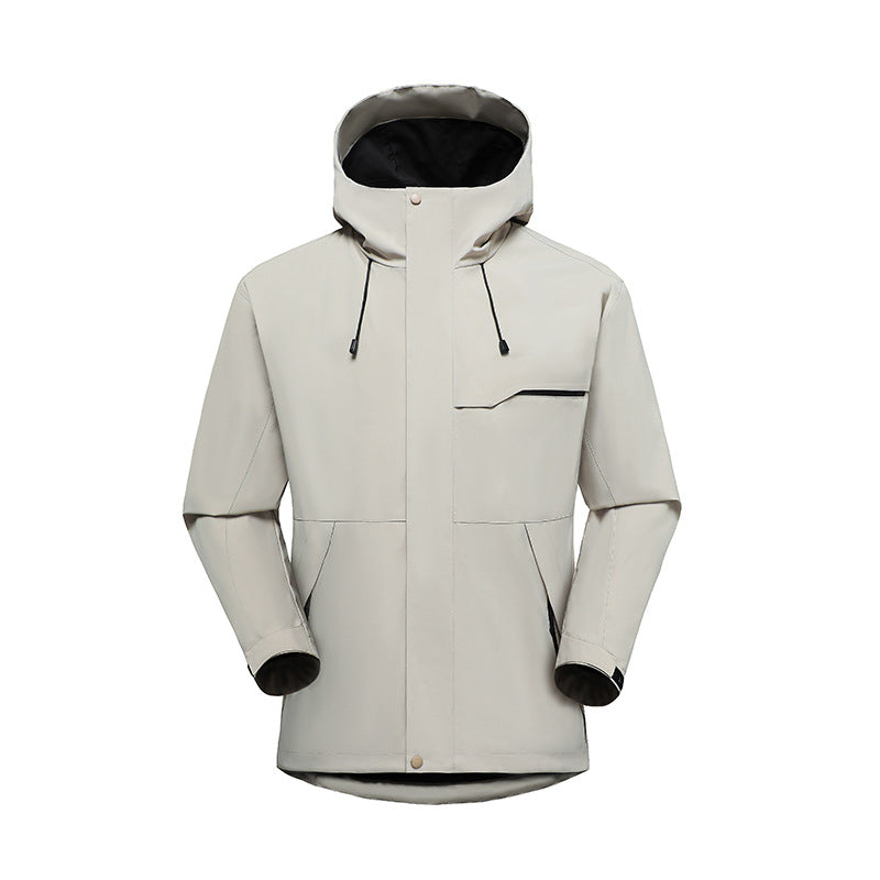 Herren Wetterfeste Outdoor Jacke Echo Archiv