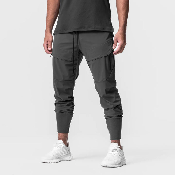 Herren Komfortable Cargo-Hose mit innovativen Taschen und elastischem Bund Echoarchiv