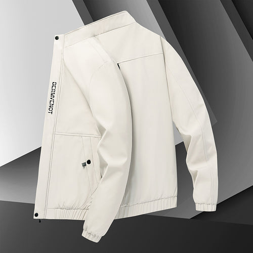 Herren modische Übergangsjacke mit verstellbaren Ärmeln und praktischen Taschen Echoarchiv