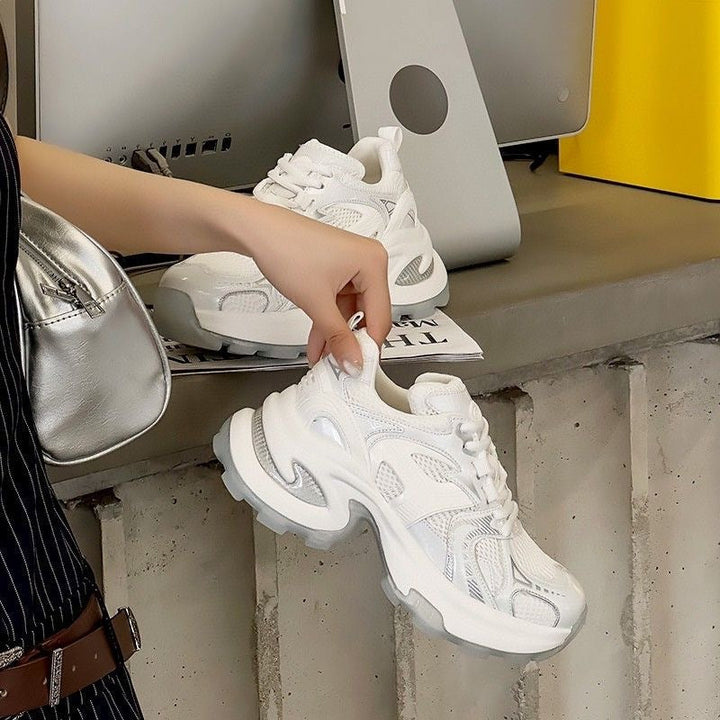 Damen Sportliche Sneakers mit atmungsaktivem Obermaterial und dämpfender Sohle Echo Archiv