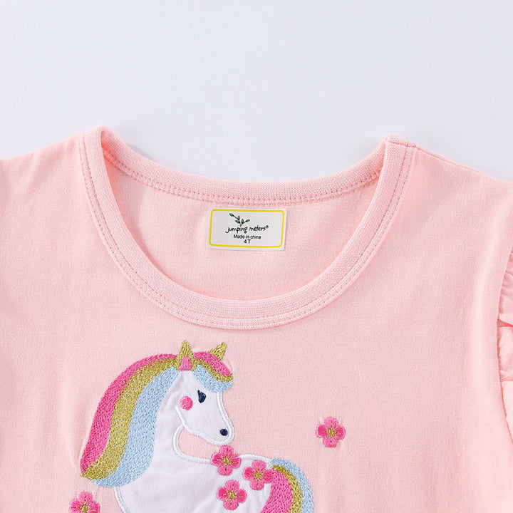 Mädchen Tüllkleid mit niedlichem Einhornmotiv Echo Archiv