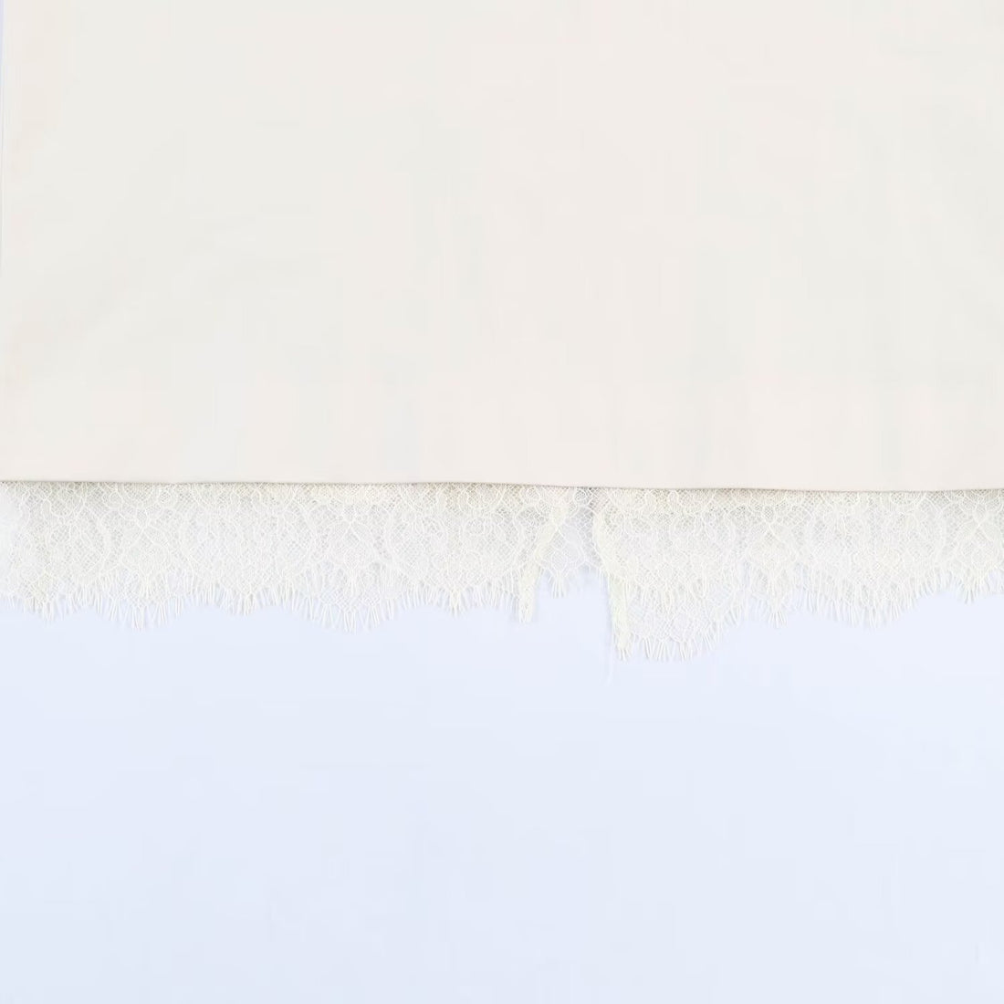 Damen Bleistiftrock mit feiner Spitze und elegantem Bund – Rosévia