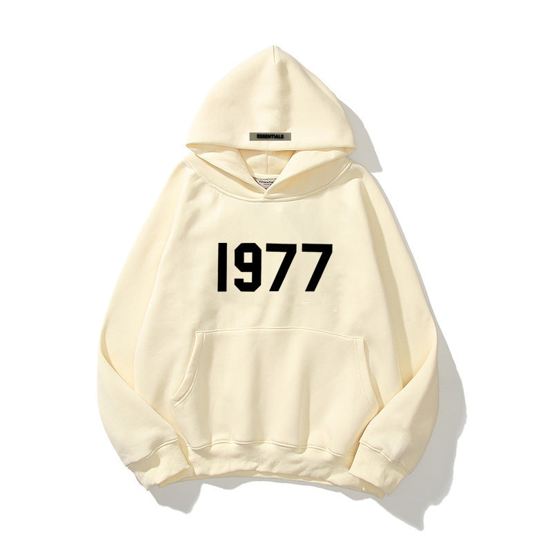 Damen Bequemer Oversized Kapuzenpullover Echoarchiv