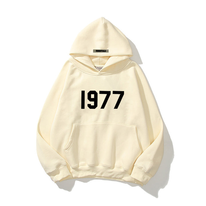 Damen Bequemer Oversized Kapuzenpullover Echoarchiv