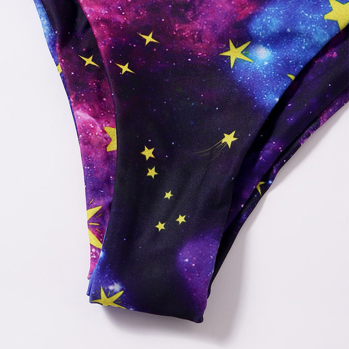 Damen Buntes Sternenmotiv Bikini Echo Archiv