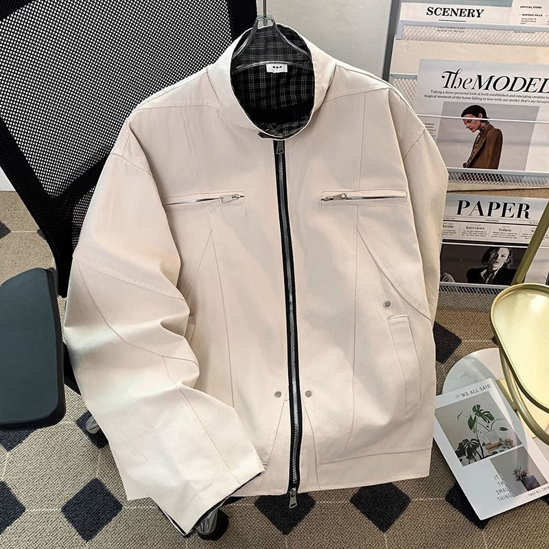 Herren Lässiger Übergangsblouson Echoarchiv