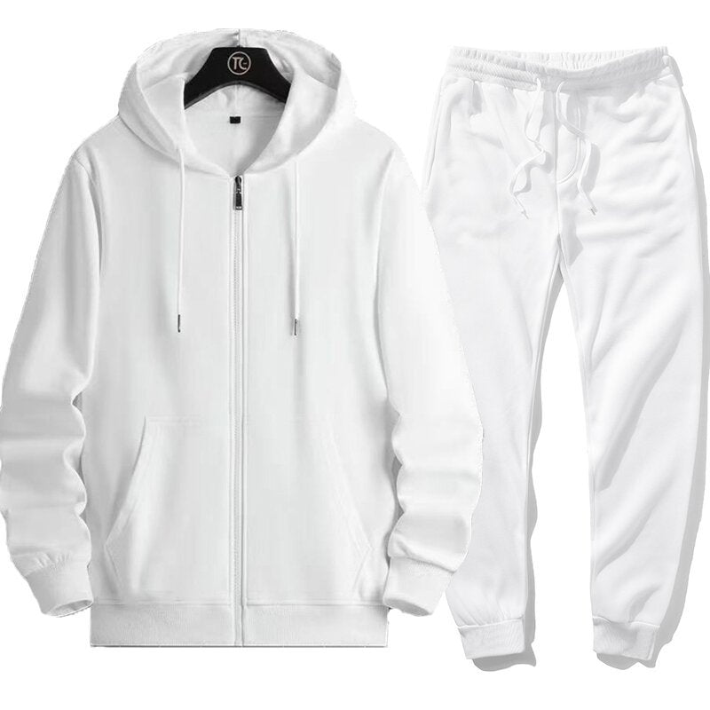 Herren sportliches Hoodie- und Jogginganzug-Set Echoarchiv