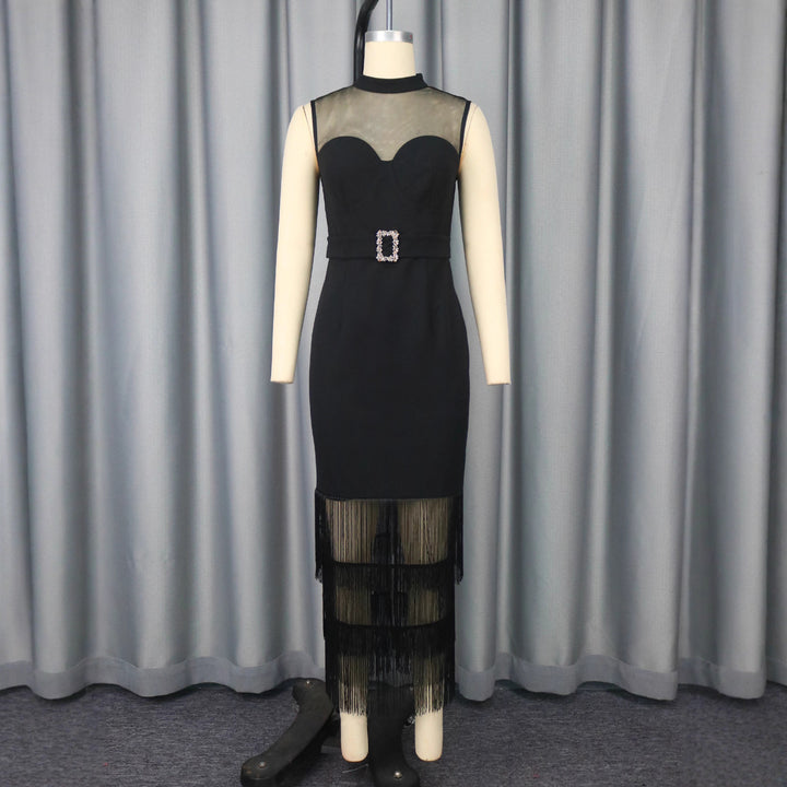 Damen Abendkleid mit exklusivem Fransen-Design Echo Archiv
