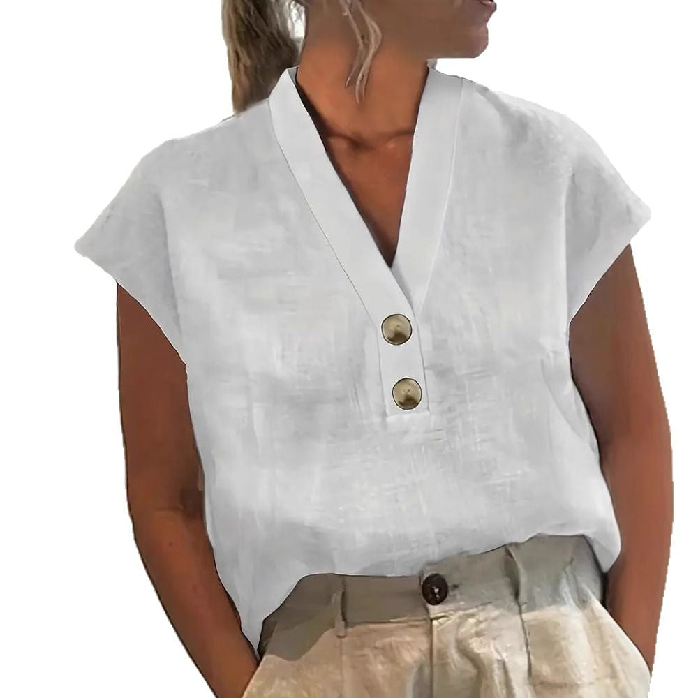 Damen Glitzernde V-Pullover Bluse Echo Archiv