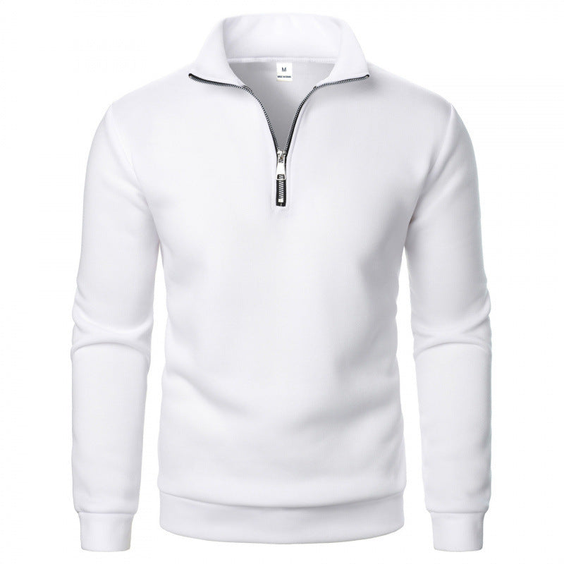 Herren Sportlicher Sweatpullover mit Stehkragen Echoarchiv
