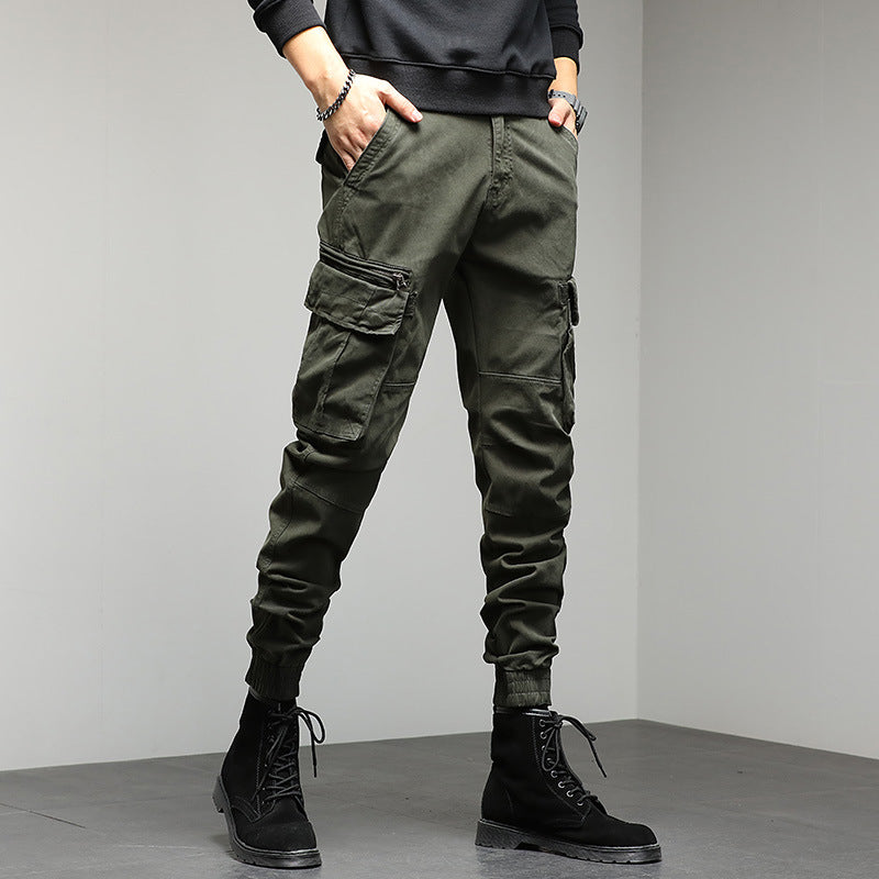 Herren Tactical‑Style Cargo‑Joggerhose mit multifunktionalen Taschen und elastischen Bündchen Echo Archiv