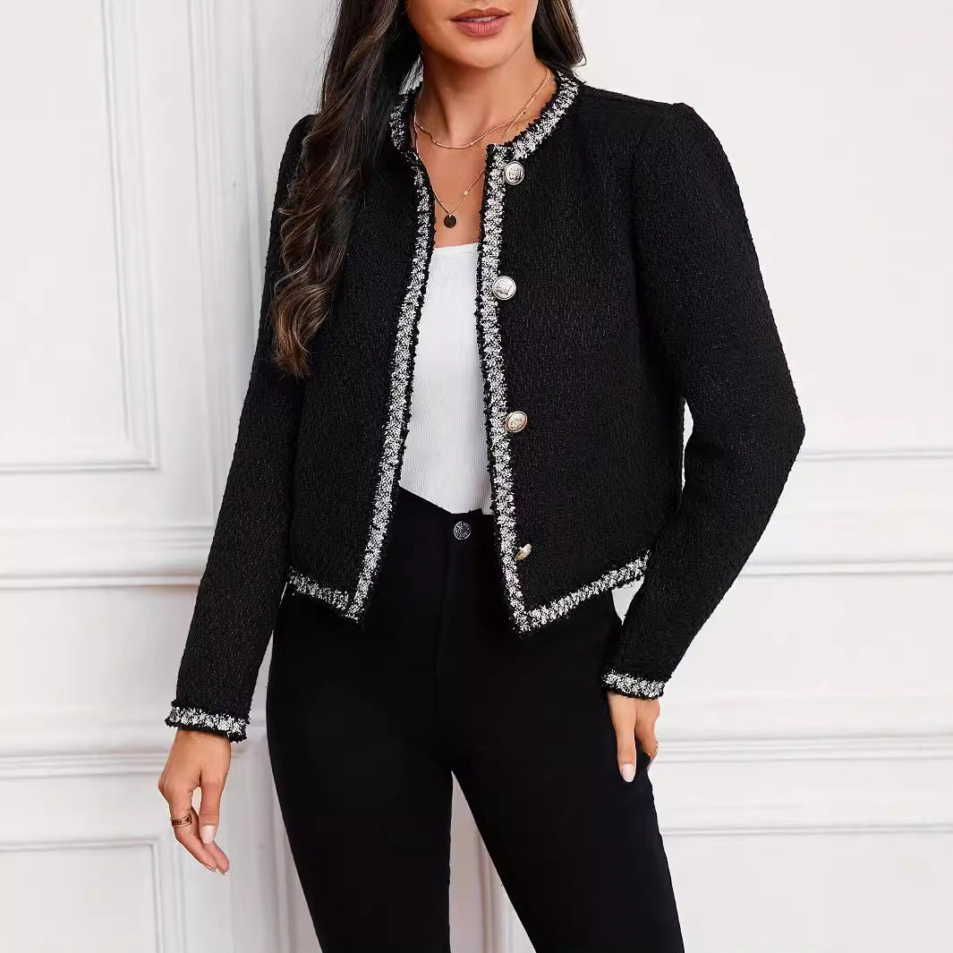 Damen elegante Jacke mit Struktur und Details Echoarchiv