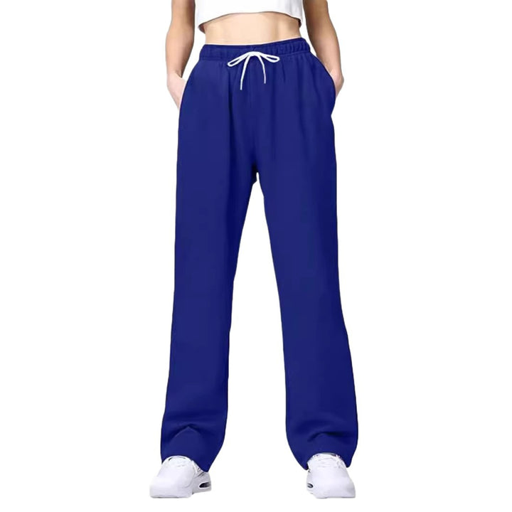 Damen bequeme Sporthose mit elastischem Bund und seitlichen Taschen Echo Archiv