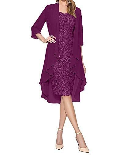Elegantes Chiffonkleid
