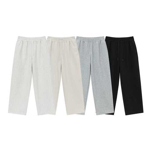 Unisex Relaxed-Fit Loungehose mit hohem Elastikbund, Kordelzug und geradem Bein Echo Archiv