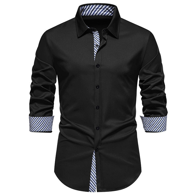 Herren LANGARMHEMD MIT MODERNEM STREIFENDESIGN Echoarchiv