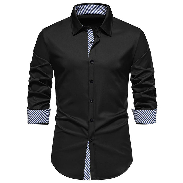 Herren LANGARMHEMD MIT MODERNEM STREIFENDESIGN Echoarchiv