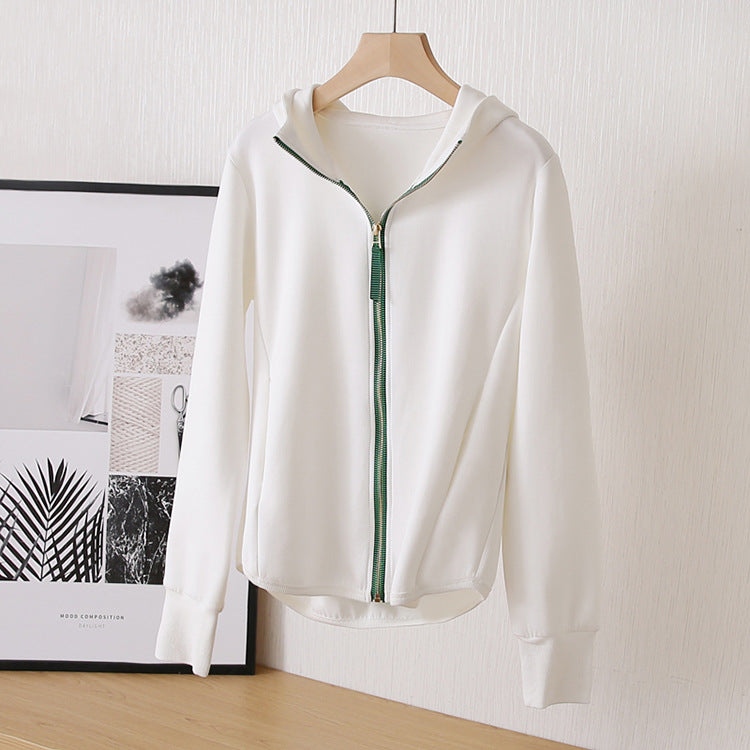 Damen Sportliche Jacke mit Kapuze Echoarchiv