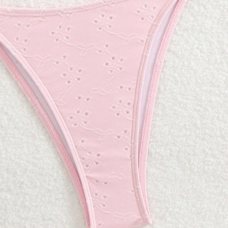 Damen Triangel-Bikini-Set mit verspieltem Rüschendesign Echo Archiv