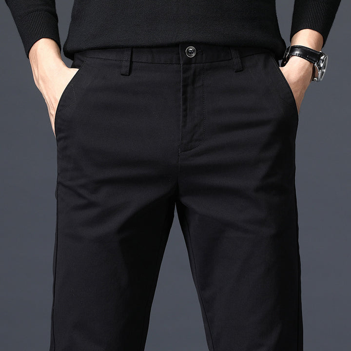 Herren elegante Chino-Hose mit lässigem Schnitt Echoarchiv