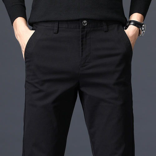 Herren elegante Chino-Hose mit lässigem Schnitt Echoarchiv