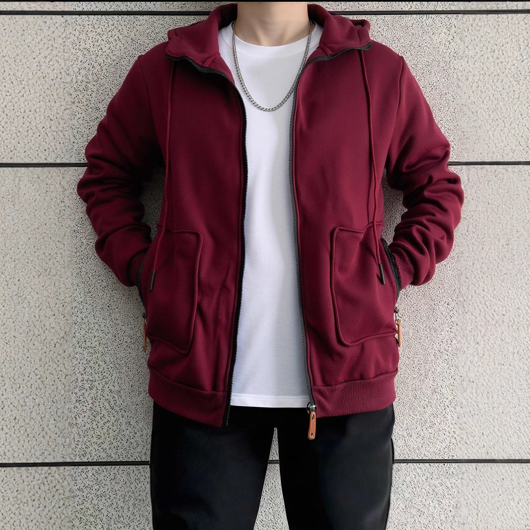 Herren Sportliche Fleecejacke Echo Archiv