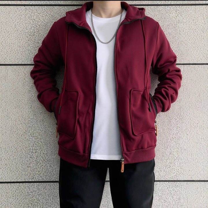 Herren Sportliche Fleecejacke Echo Archiv