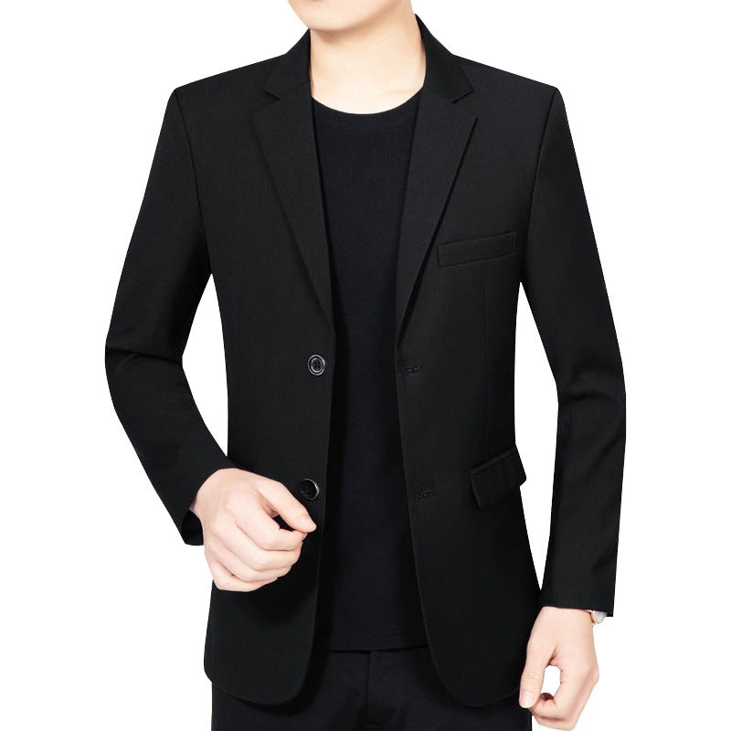 Herren Schlankes Business-Sakko mit minimalistischem Design und Stretch-Komfort – Tianoro