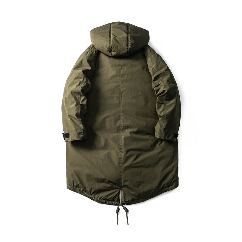 Herren Wasserdichter Thermo-Parka mit verlängerter Rückenpartie und Kapuze Echoarchiv